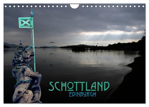 Schottland und Edinburgh (Wandkalender 2026 DIN A4 quer), CALVENDO Monatskalender