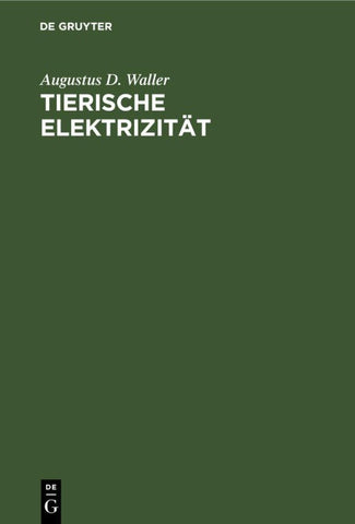 Tierische Elektrizität