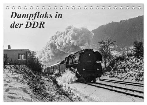 Dampfloks in der DDR (Tischkalender 2027 DIN A5 quer), CALVENDO Monatskalender