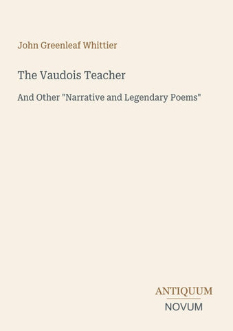 The Vaudois Teacher