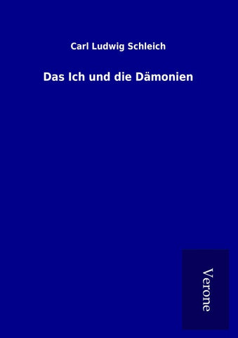 Das Ich und die Dämonien