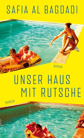 Unser Haus mit Rutsche
