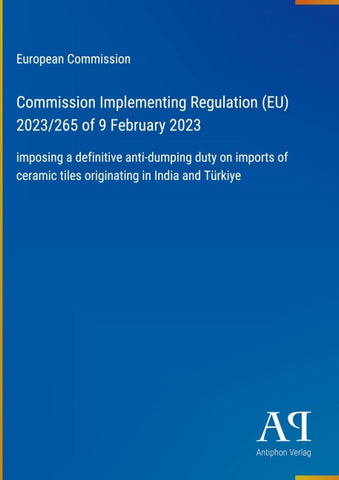Commission Implementing Regulation (EU) 2023/265 of 9 February 2023