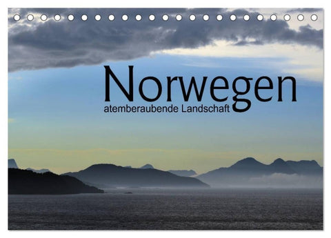 Norwegen atemberaubende Landschaft (Tischkalender 2027 DIN A5 quer), CALVENDO Monatskalender