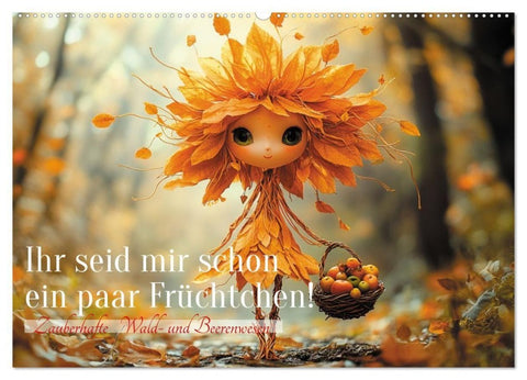 Ihr seid mir schon ein paar Früchtchen! (Wandkalender 2027 DIN A2 quer), CALVENDO Monatskalender