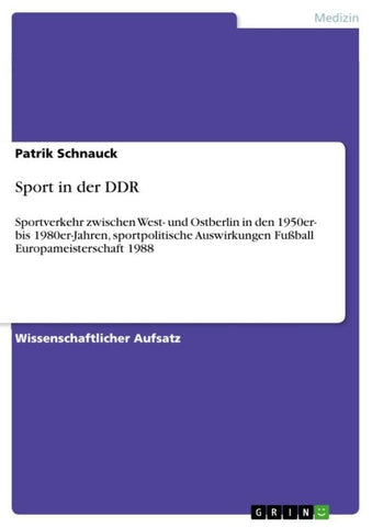 Sport in der DDR