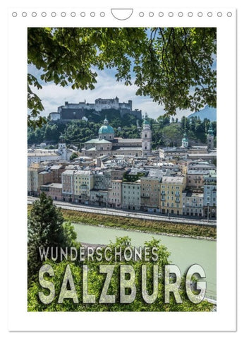 Wunderschönes SALZBURG (Wandkalender 2027 DIN A4 hoch), CALVENDO Monatskalender