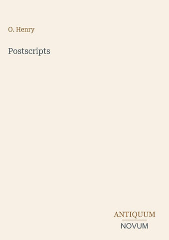 Postscripts