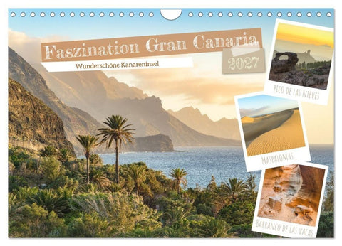 Faszination Gran Canaria (Wandkalender 2027 DIN A4 quer), CALVENDO Monatskalender