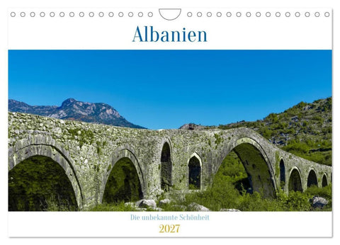 Albanien - Die unbekannte Schönheit (Wandkalender 2027 DIN A4 quer), CALVENDO Monatskalender