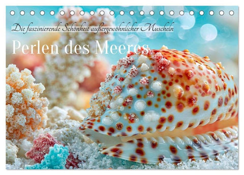 Perlen des Meeres (Tischkalender 2027 DIN A5 quer), CALVENDO Monatskalender