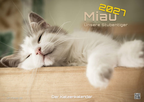 Miau - Unsere Stubentiger - Der Katzenkalender - 2027 - Kalender DIN A2