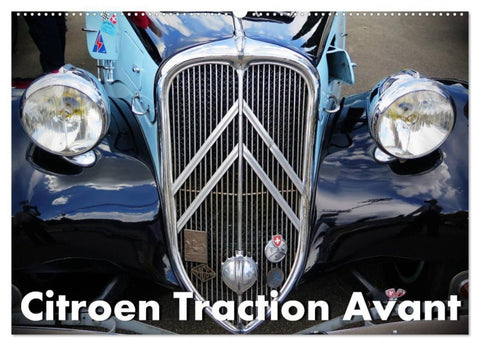Citroen Traction Avant (Wandkalender 2027 DIN A2 quer), CALVENDO Monatskalender