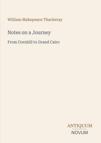 Notes on a Journey