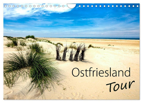 Ostfriesland - Tour (Wandkalender 2026 DIN A4 quer), CALVENDO Monatskalender