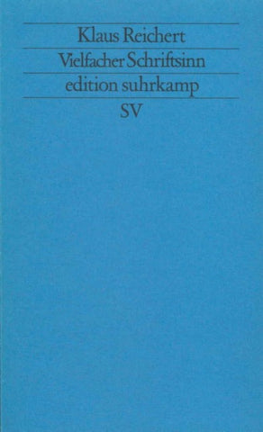 Vielfacher Schriftsinn