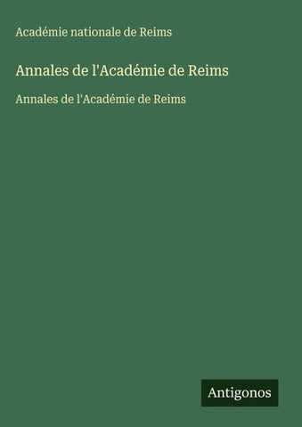 Annales de l'Académie de Reims