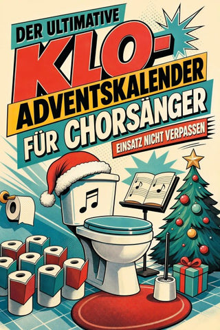 Der ultimative Klo-Adventskalender für Chorsänger