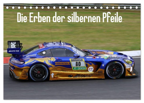 Die Erben der silbernen Pfeile (Tischkalender 2027 DIN A5 quer), CALVENDO Monatskalender