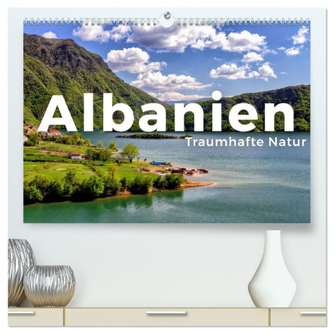 Albanien - Traumhafte Natur (hochwertiger Premium Wandkalender 2027 DIN A2 quer), Kunstdruck in Hochglanz