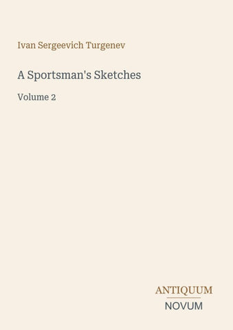 A Sportsman's Sketches