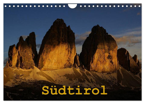 Südtirol im Jahreslauf (Wandkalender 2026 DIN A4 quer), CALVENDO Monatskalender