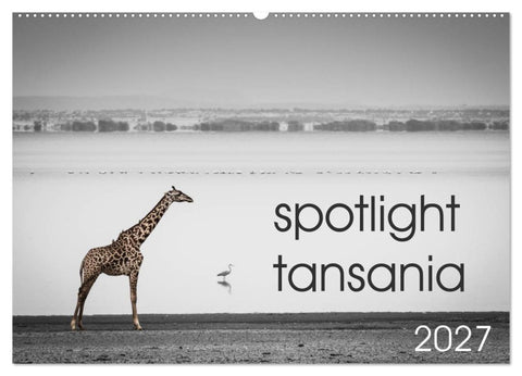 spotlight tansania (Wandkalender 2027 DIN A2 quer), CALVENDO Monatskalender