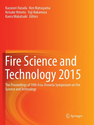 Fire Science and Technology 2015