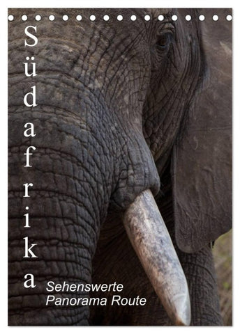 Südafrika - Sehenswerte Panorama Route (Tischkalender 2026 DIN A5 hoch), CALVENDO Monatskalender