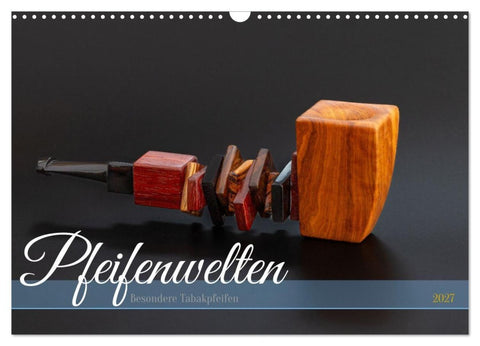Pfeifenwelten (Wandkalender 2027 DIN A3 quer), CALVENDO Monatskalender