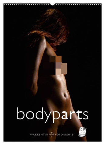 bodyparts (Wandkalender 2027 DIN A2 hoch), CALVENDO Monatskalender