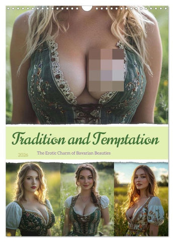 Tradition and Temptation (Wall Calendar 2026 DIN A3 portrait), CALVENDO 12 Month Wall Calendar