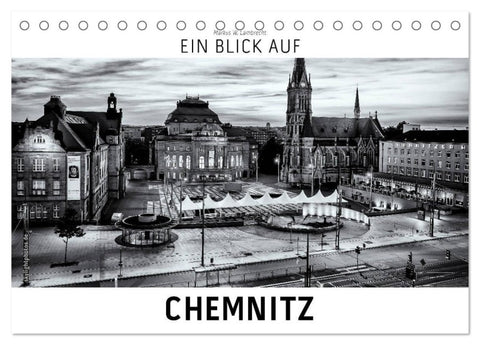 Ein Blick auf Chemnitz (Tischkalender 2026 DIN A5 quer), CALVENDO Monatskalender