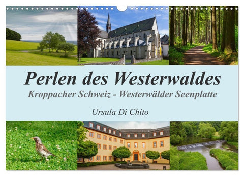 Perlen des Westerwaldes (Wandkalender 2027 DIN A3 quer), CALVENDO Monatskalender