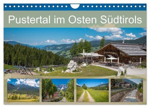 Pustertal im Osten Südtirols (Wandkalender 2026 DIN A4 quer), CALVENDO Monatskalender