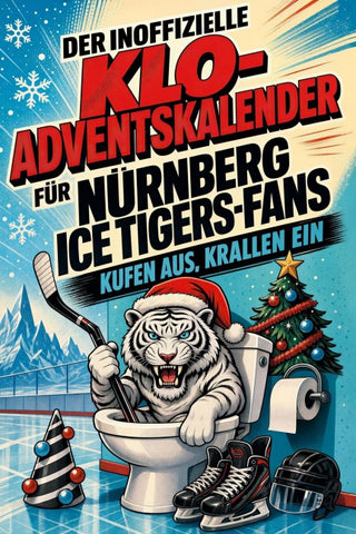 Der inoffizielle Klo-Adventskalender für Nürnberg Ice Tigers-Fans