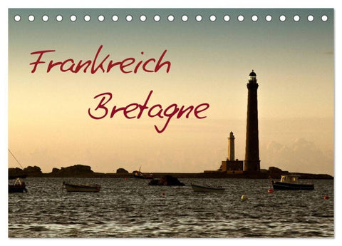 Frankreich Bretagne (Tischkalender 2027 DIN A5 quer), CALVENDO Monatskalender