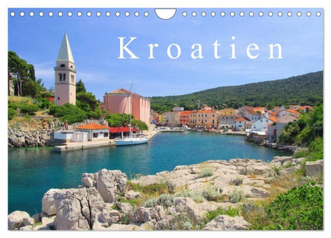 Kroatien (Wandkalender 2027 DIN A4 quer), CALVENDO Monatskalender