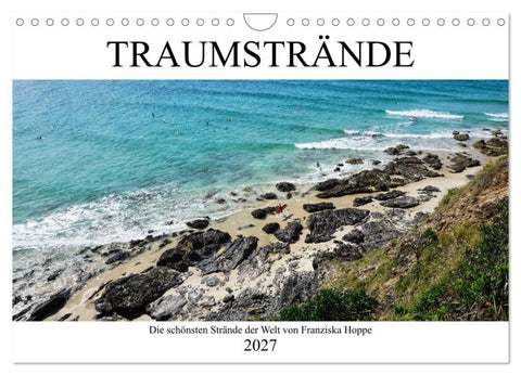 Traumstrände - die schönsten Strände der Welt (Wandkalender 2027 DIN A4 quer), CALVENDO Monatskalender