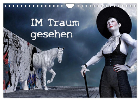 Im Traum gesehen (Wandkalender 2026 DIN A4 quer), CALVENDO Monatskalender
