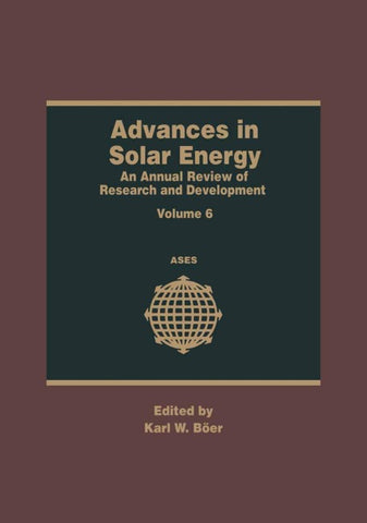 Advances in Solar Energy