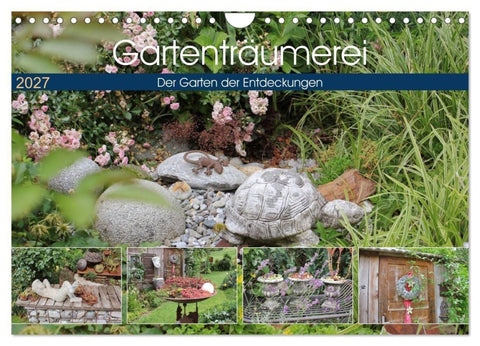 Gartenträumerei (Wandkalender 2027 DIN A4 quer), CALVENDO Monatskalender