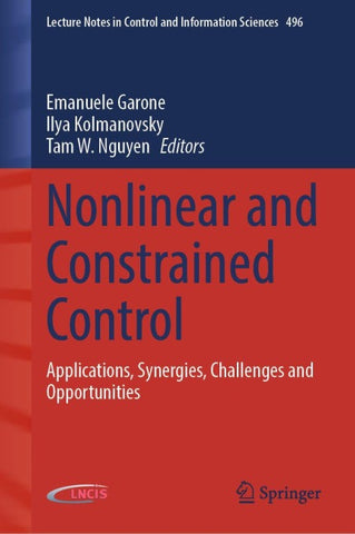 Nonlinear and Constrained Control