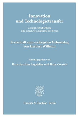 Innovation und Technologietransfer.