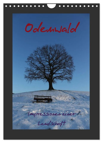 Odenwald - Impressionen einer Landschaft (Wandkalender 2027 DIN A4 hoch), CALVENDO Monatskalender