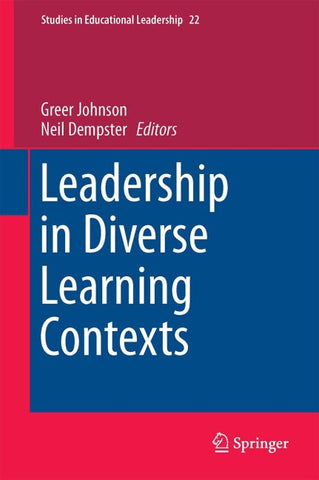Leadership in Diverse Learning Contexts