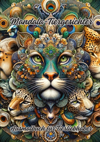Mandala-Tiergesichter