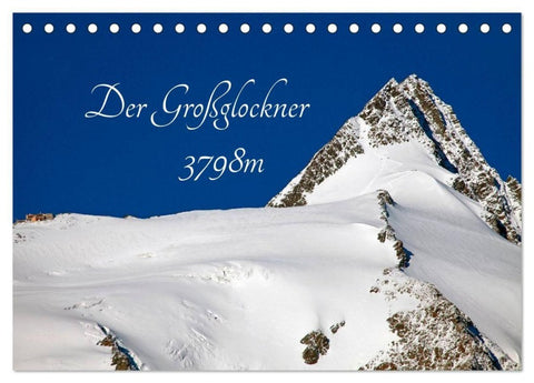 Der Großglockner 3798m (Tischkalender 2027 DIN A5 quer), CALVENDO Monatskalender