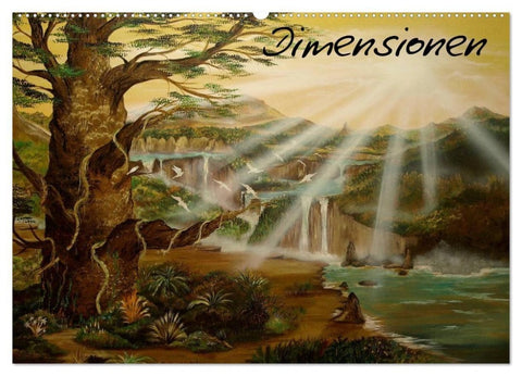 Dimensionen (Wandkalender 2027 DIN A2 quer), CALVENDO Monatskalender