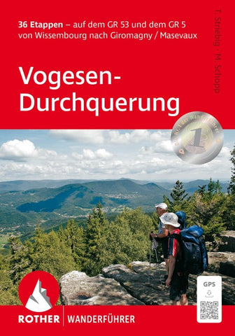 ROTHER Wanderführer Vogesen-Durchquerung
